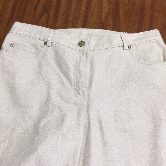 Ruby Rd glitter jeans & metallic gold sweater - Picture 7 of 8